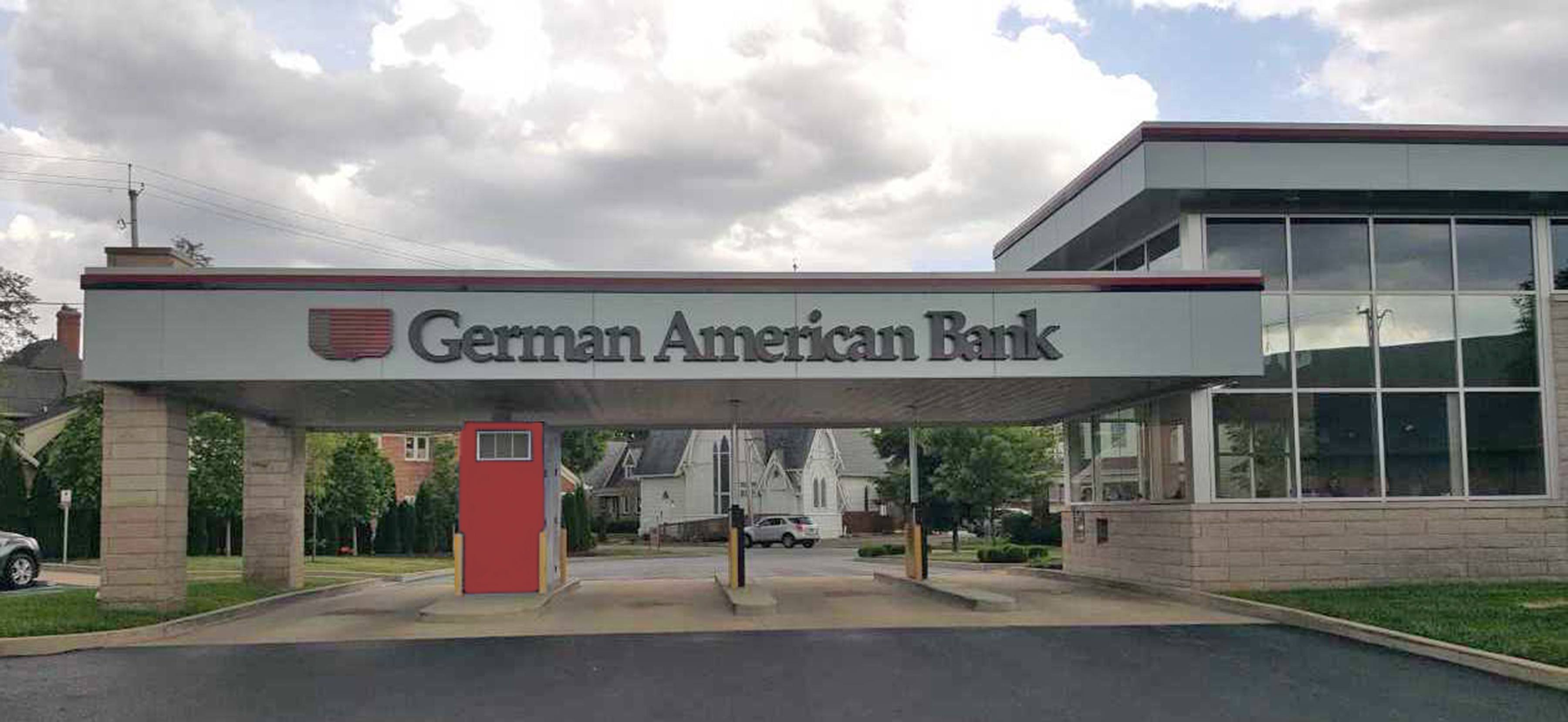 German American Bank Columbus Washington Drive Up Location